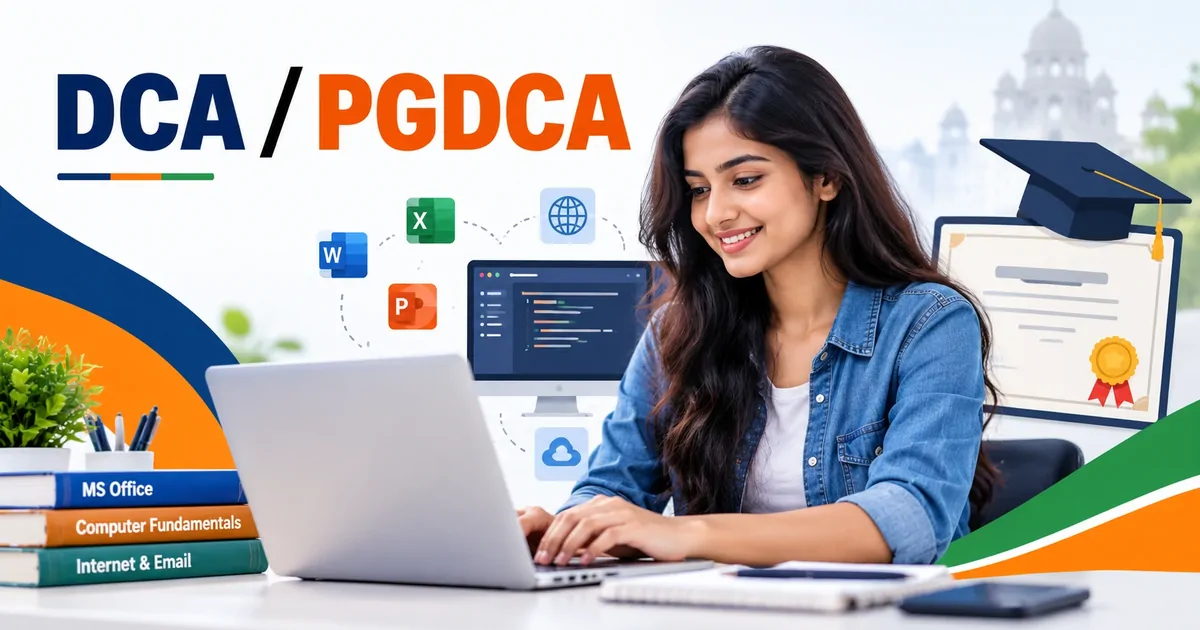 DCA & PGDCA Admission Guide