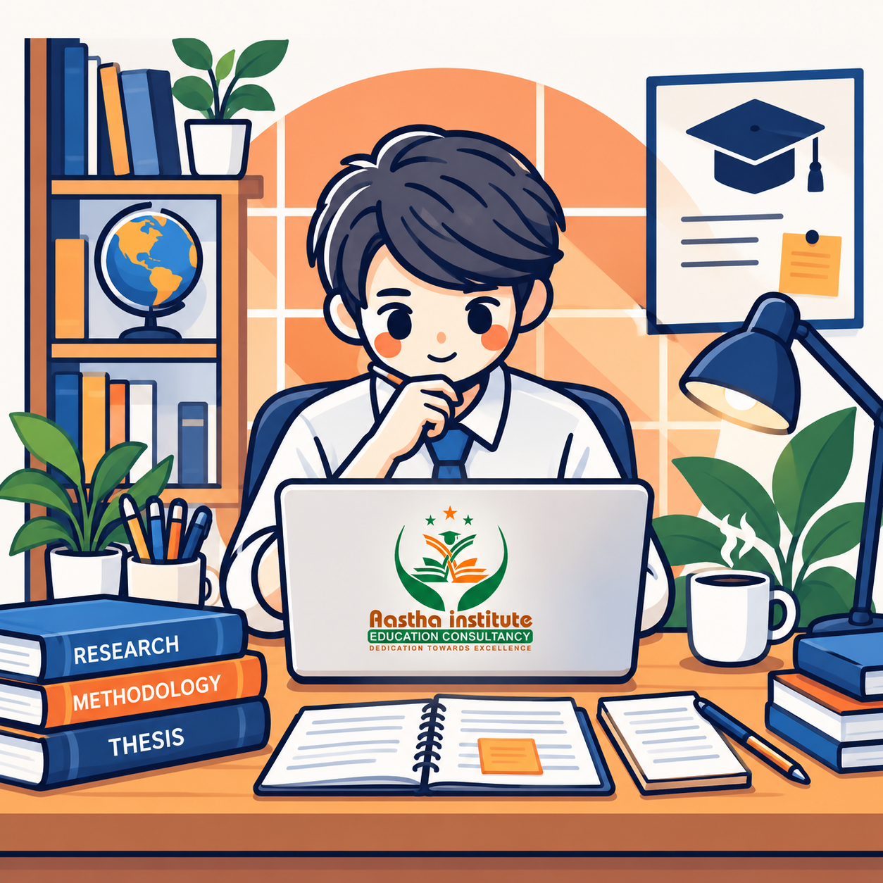 Ph.D. admission and research guidance for scholars